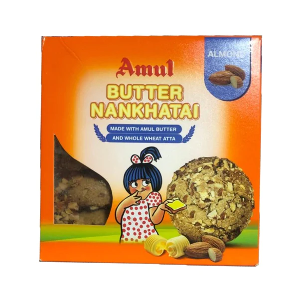 Amul Butter Almond Nankhatai: The Perfect Blend of Butter and Almonds